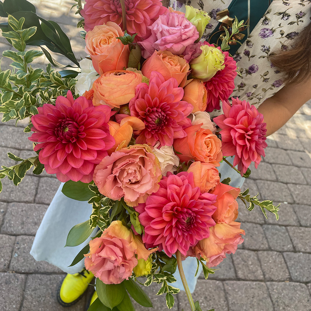 Playful mix of color and shape from Wild Beauty by Wild Beauty Floral Design