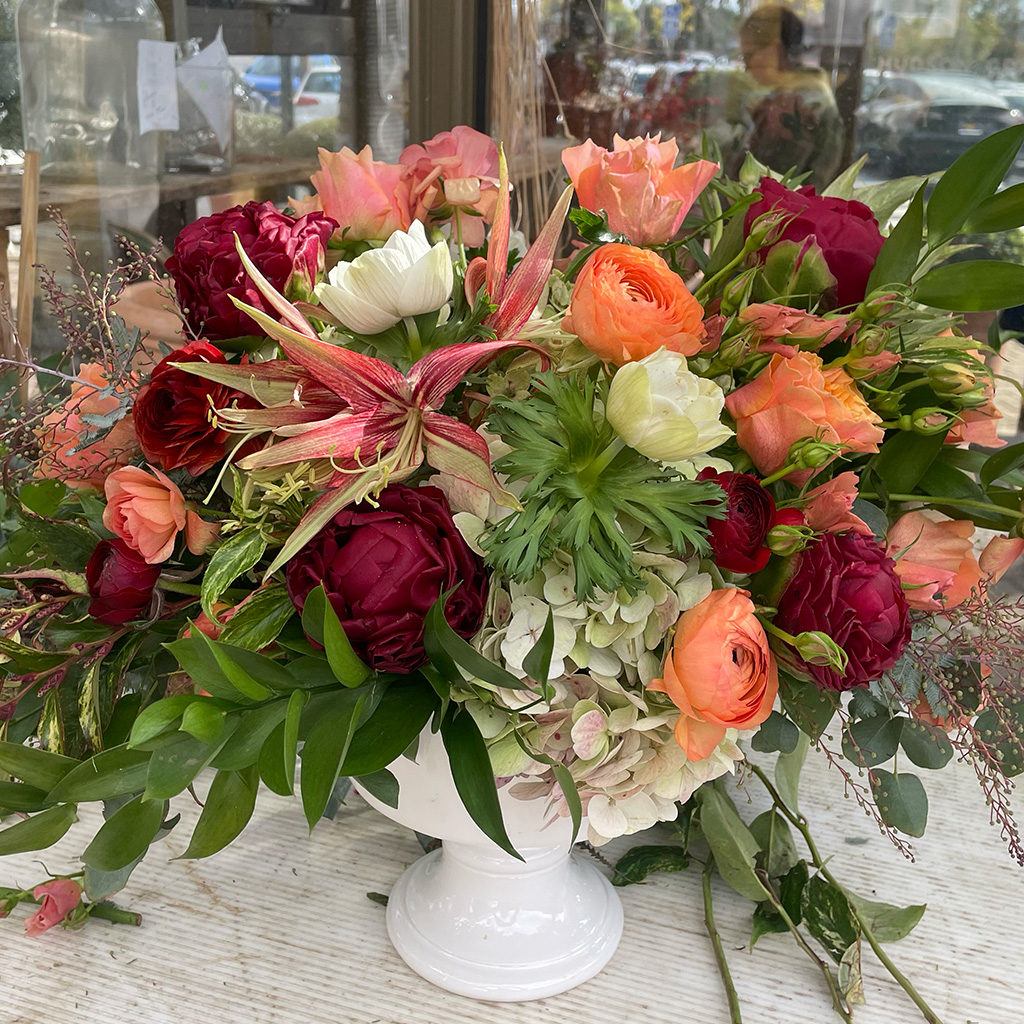 Playful mix of color and shape from Wild Beauty by Wild Beauty Floral Design